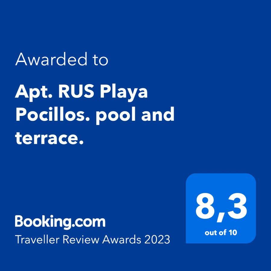Ferienwohnung Apt. Rus Playa Pocillos. Pool And Terrace. Tías Exterior foto